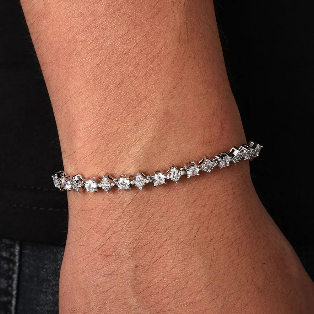 Celestial Star Tennis Bracelet