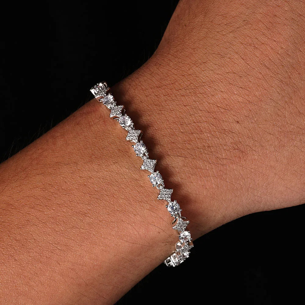 Celestial Star Tennis Bracelet