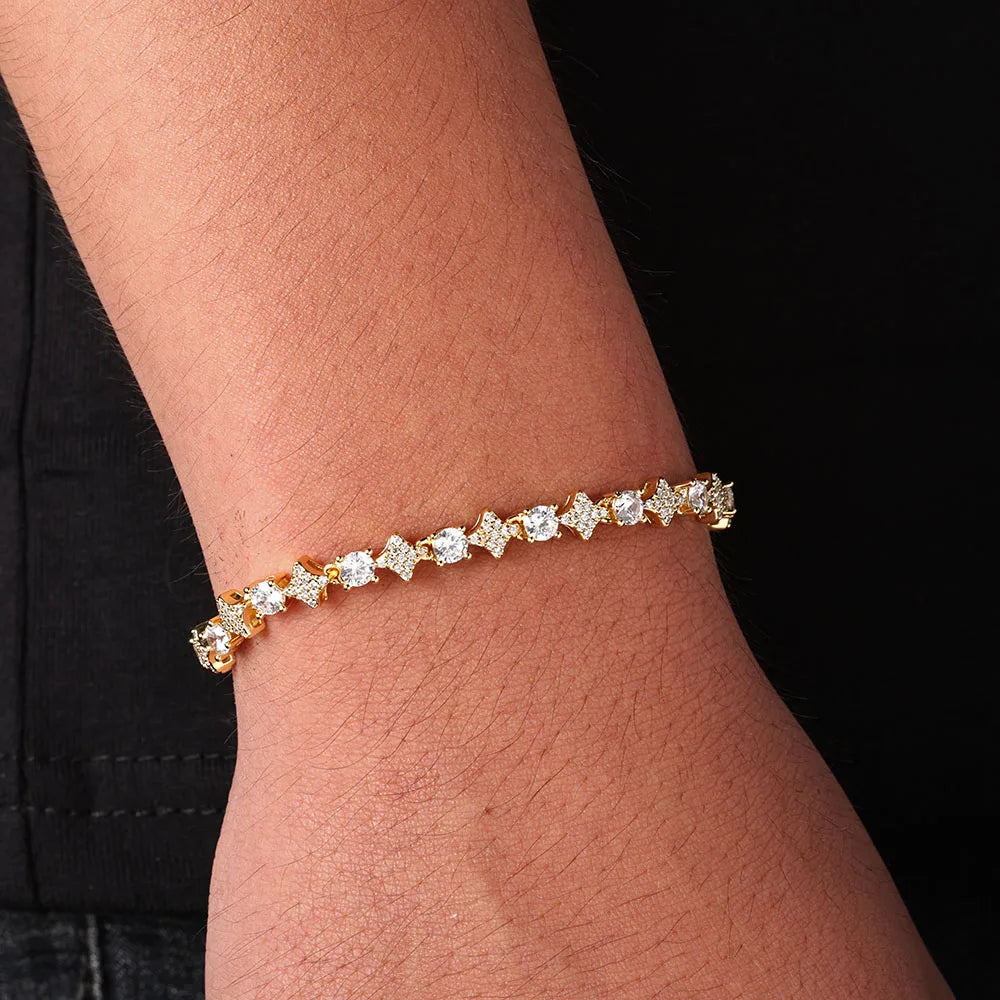 Celestial Star Tennis Bracelet