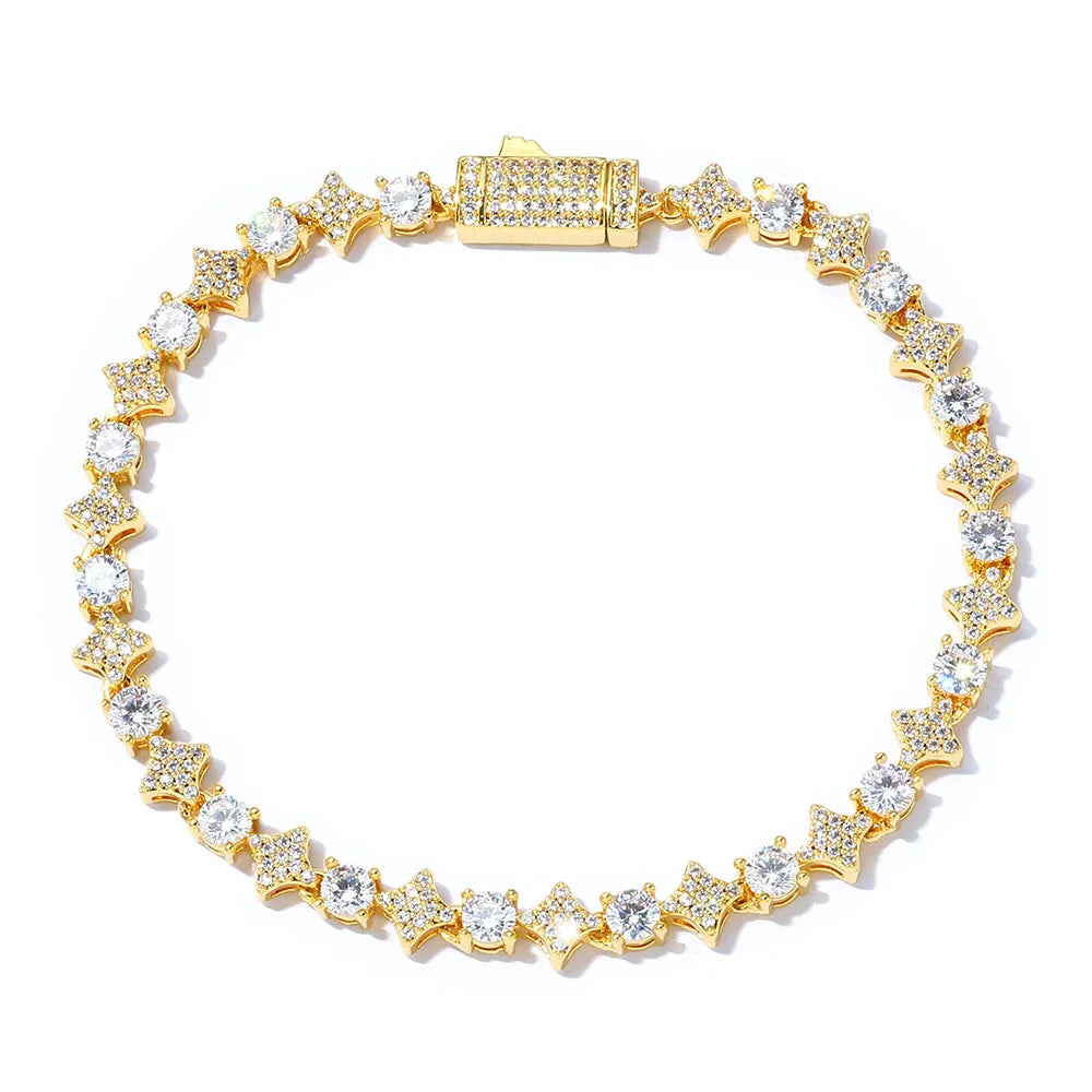 Celestial Star Tennis Bracelet