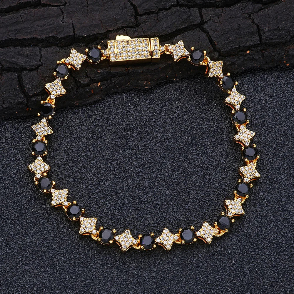 Celestial Star Tennis Bracelet